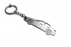 Keychain Peugeot 407 2004-2010 - (type STEEL)